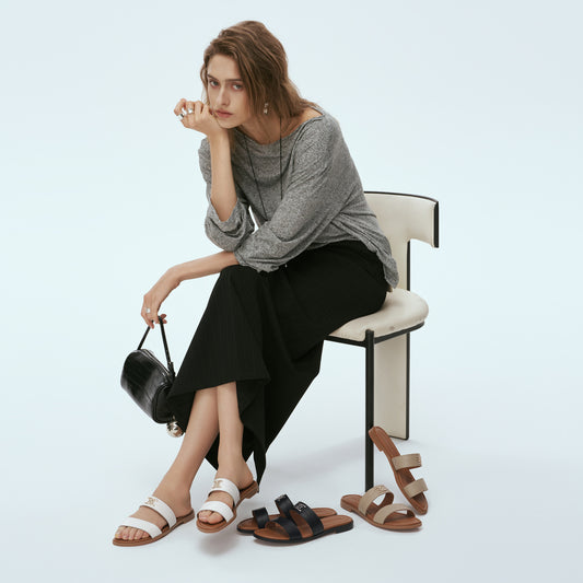 Women's Julia Hull Flat Fashion Outdoor Sandals