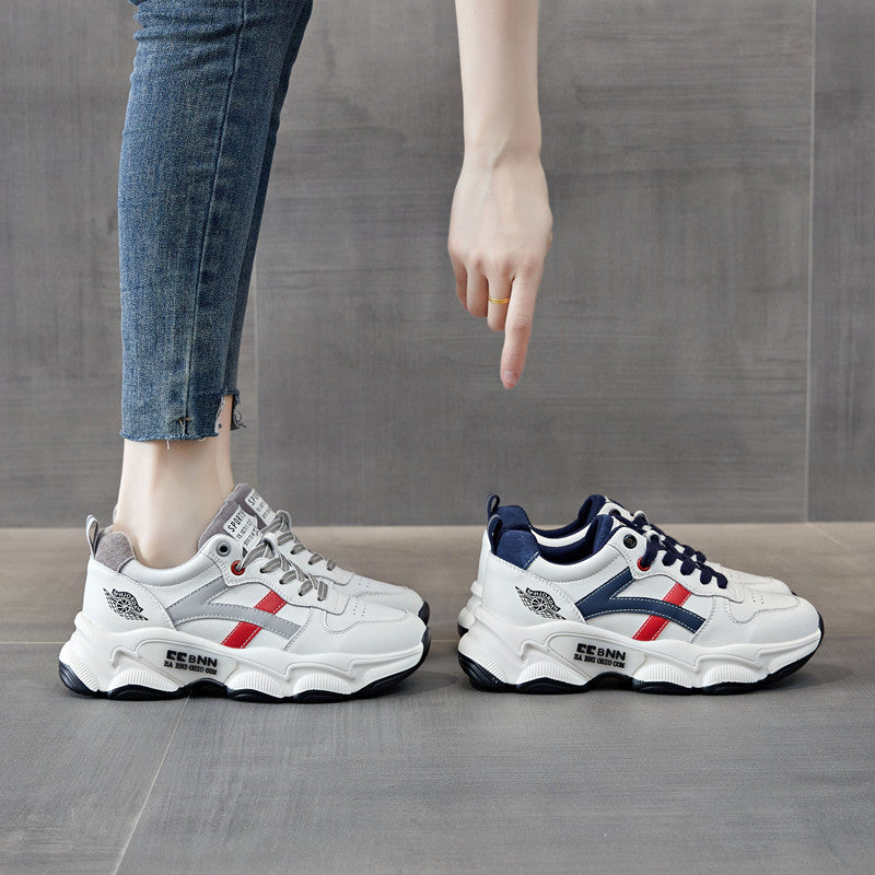 Women's & Men's Pumps Comfortable Portable Thick Sole Increased Casual Shoes