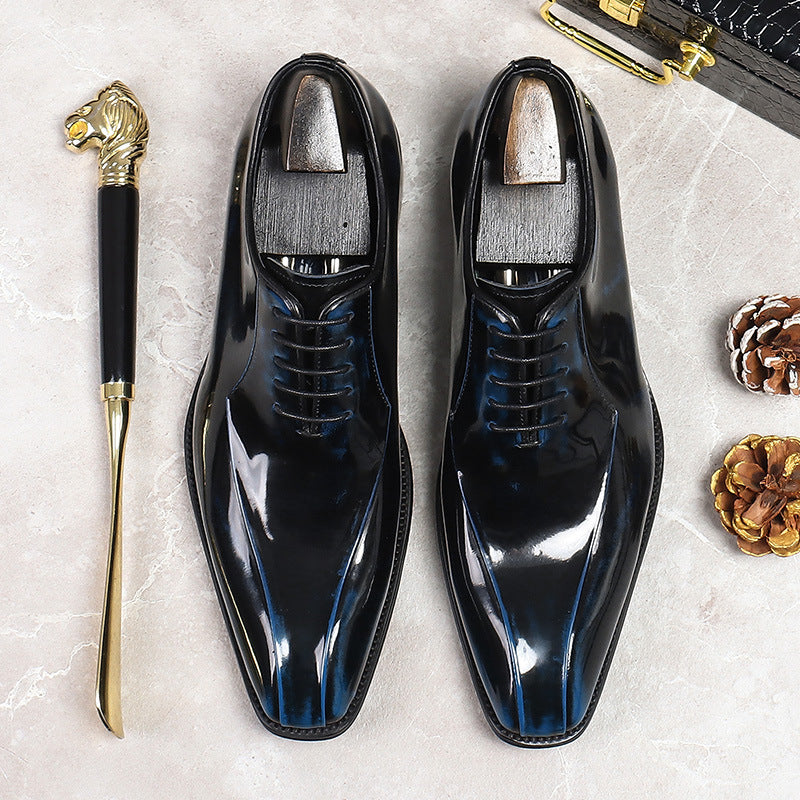 Men's Promotion Genuine Business British Style Oxford Top Leather Shoes