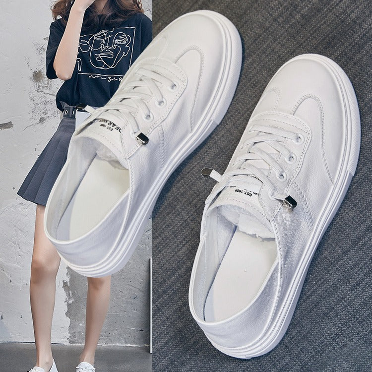 Women's Low-cut Versatile Slip-on Pumps Soft Bottom Casual Shoes