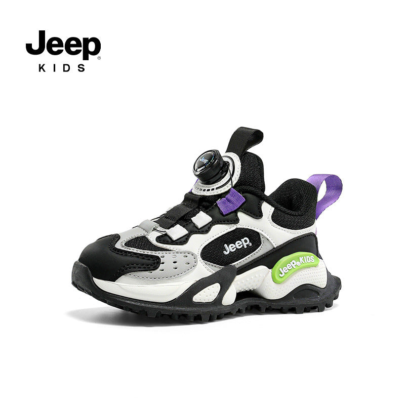 Children's Climbing Mesh Breathable Boys Running Shock Kid's Sneakers