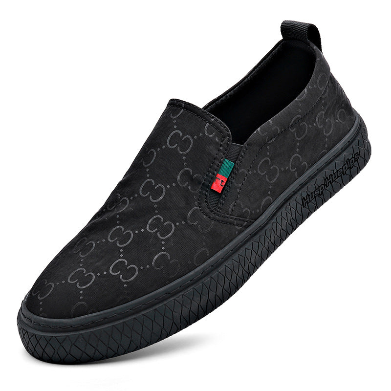 Men's Cloth Korean Fashion Ice Silk Breathable Canvas Shoes