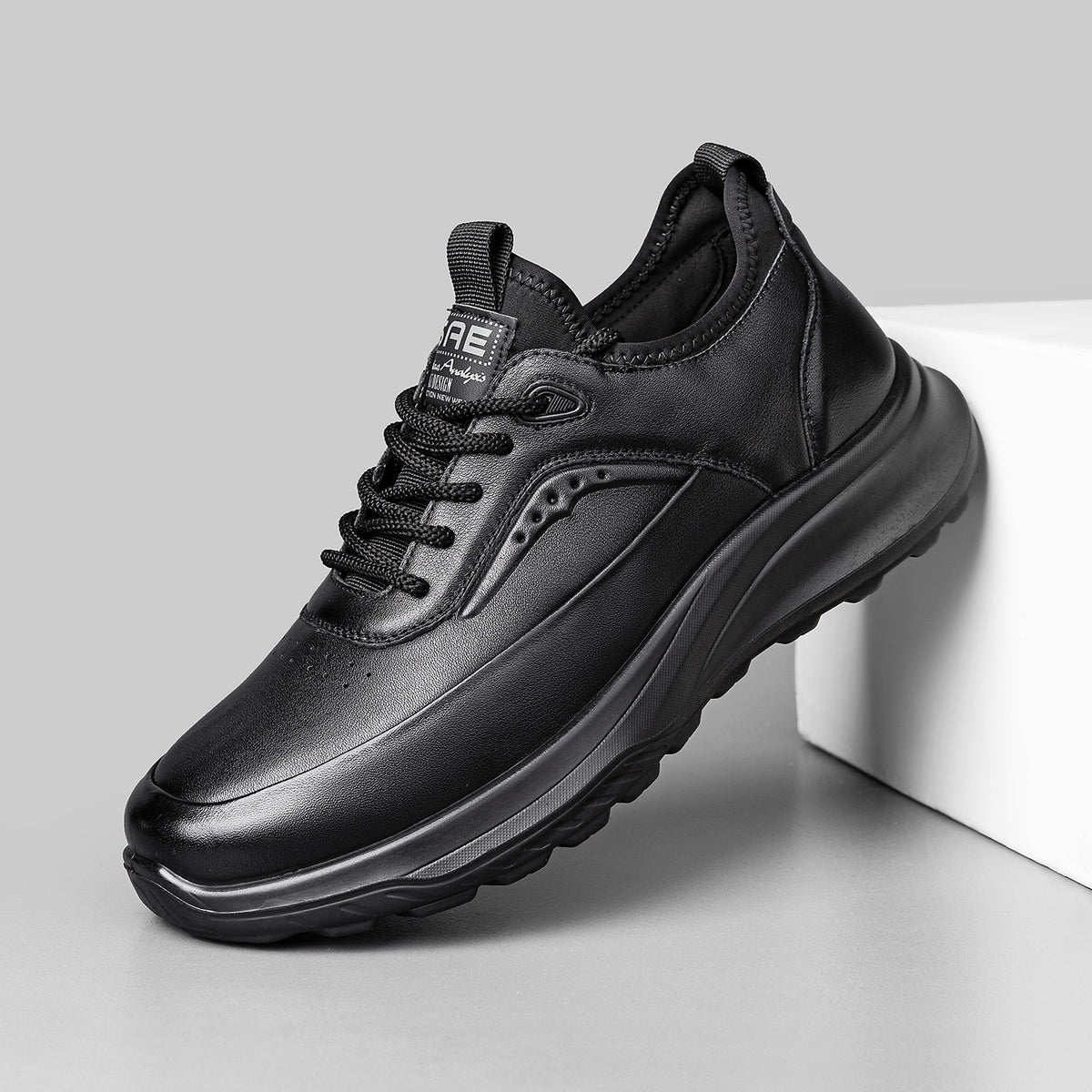 Men's Rich Lego Lightweight Comfort Versatile Business Leather Shoes