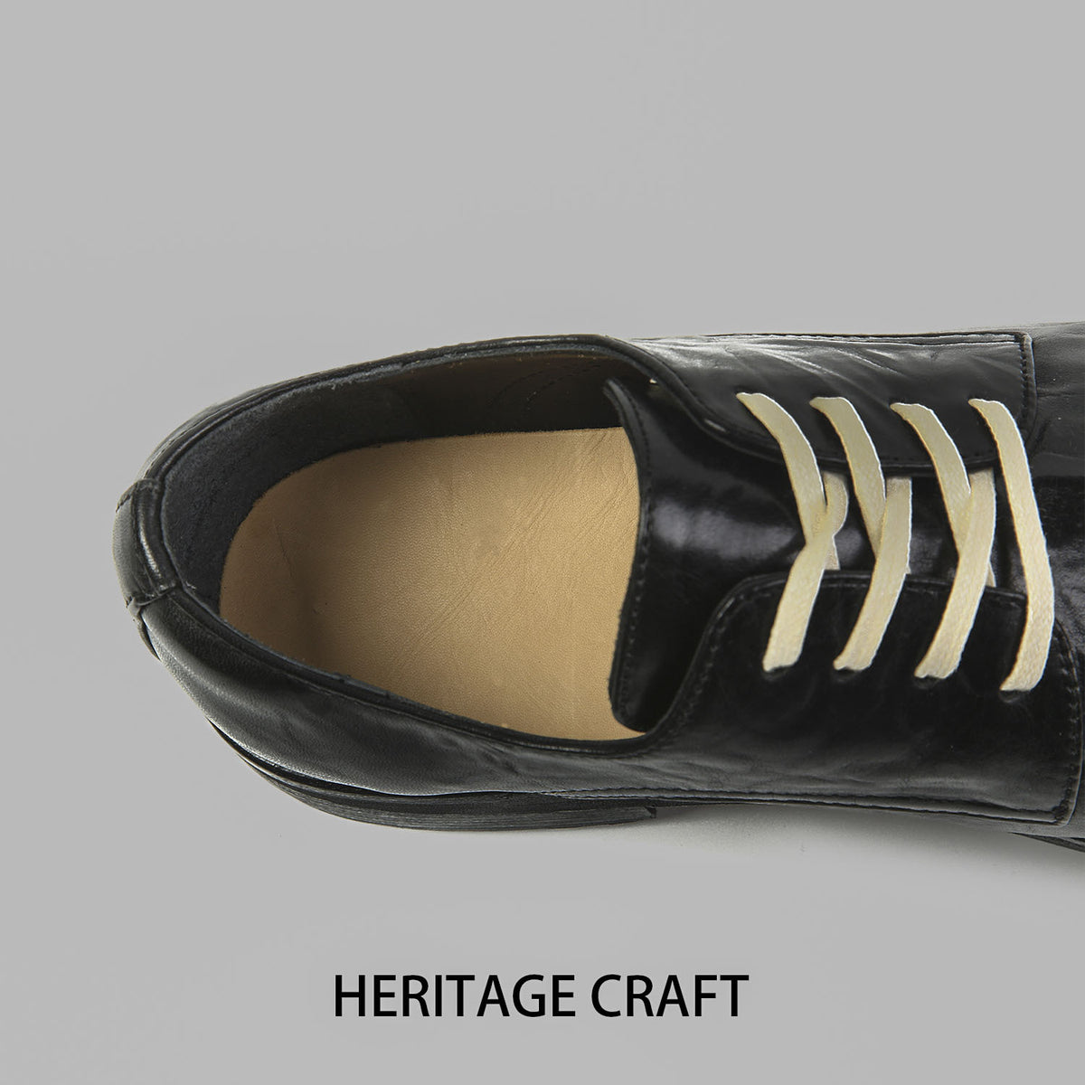 Men's Low Top Korean Big Head Genuine Fashion British Style Retro Men's Casual Leather Shoes