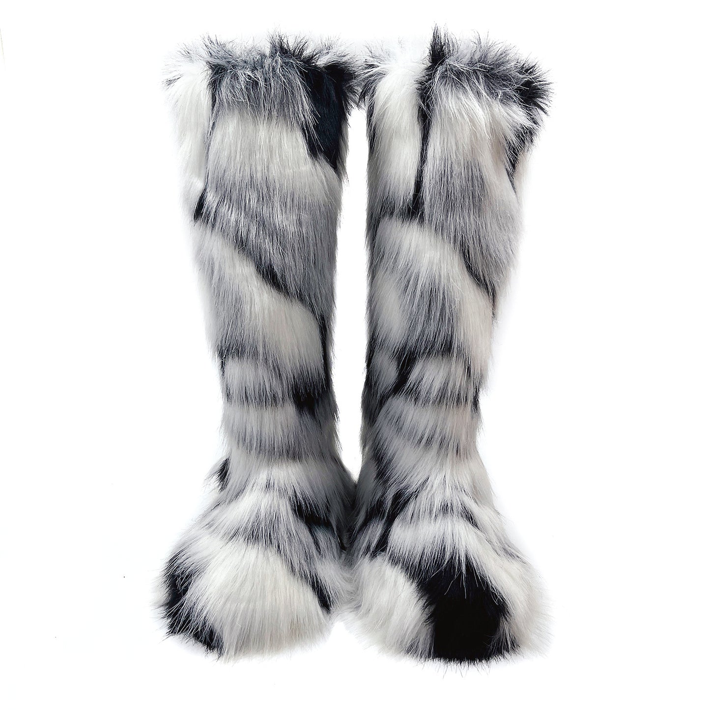 Women's Winter Outdoor Fur Imitation Fox Cotton Snow Boots
