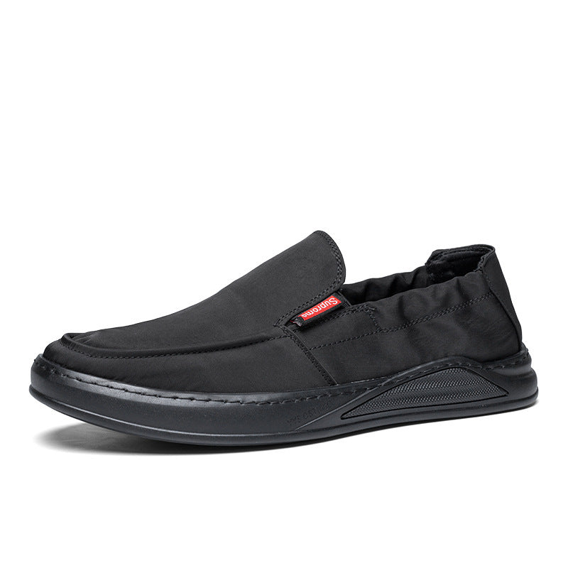 Men's Summer Breathable Driving Soft Bottom Slip-on Canvas Shoes
