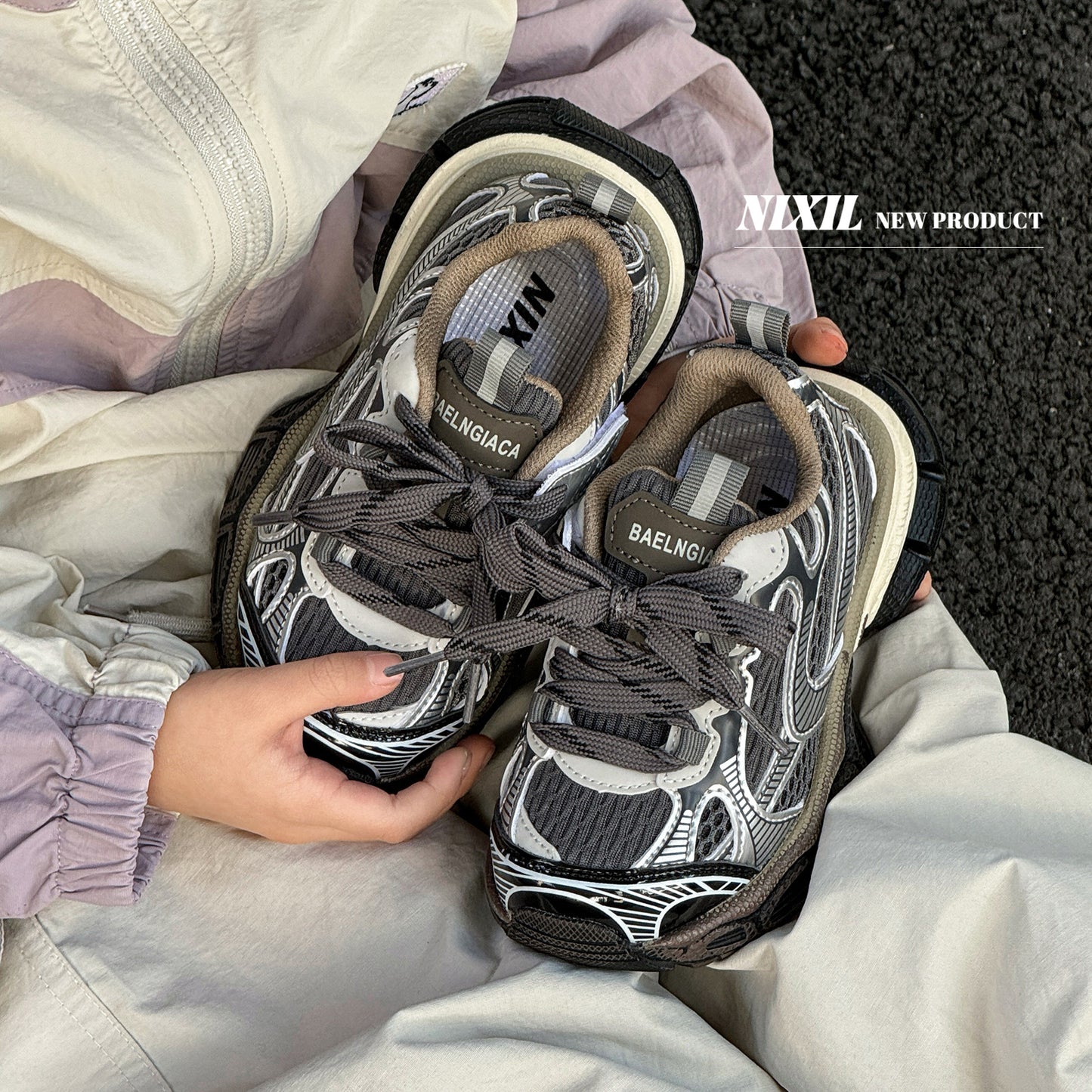 Children's Dad Spring Trendy Boys Fashionable Brushed Kid's Sneakers