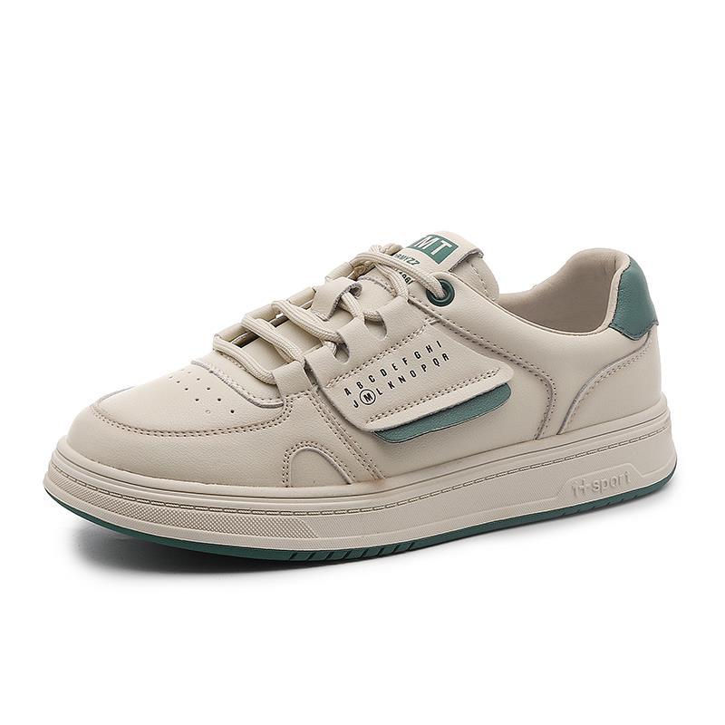 Women's Trendy White Genuine Autumn Portable Platform Casual Shoes