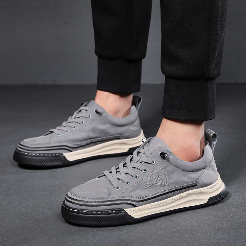 Men's Summer Versatile Slip-on Lightweight Soft Sole Canvas Shoes