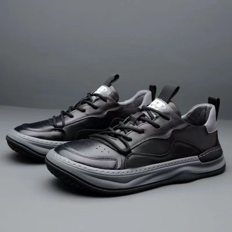 Men's Spring Extra Large White Versatile Breathable Men's Board Shoes