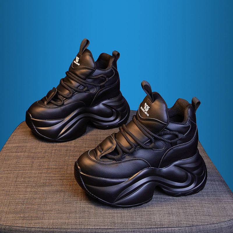 Classy Women's Dad Platform Small Hidden Women's Sports Shoes