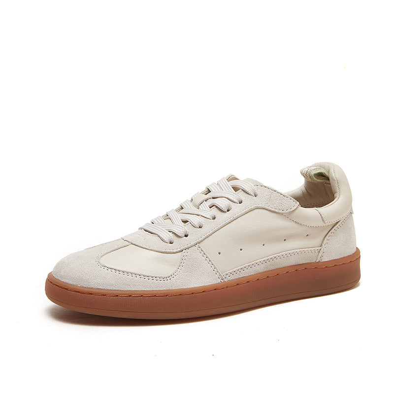 Women's Platinum German Training First Layer Cowhide Sneakers
