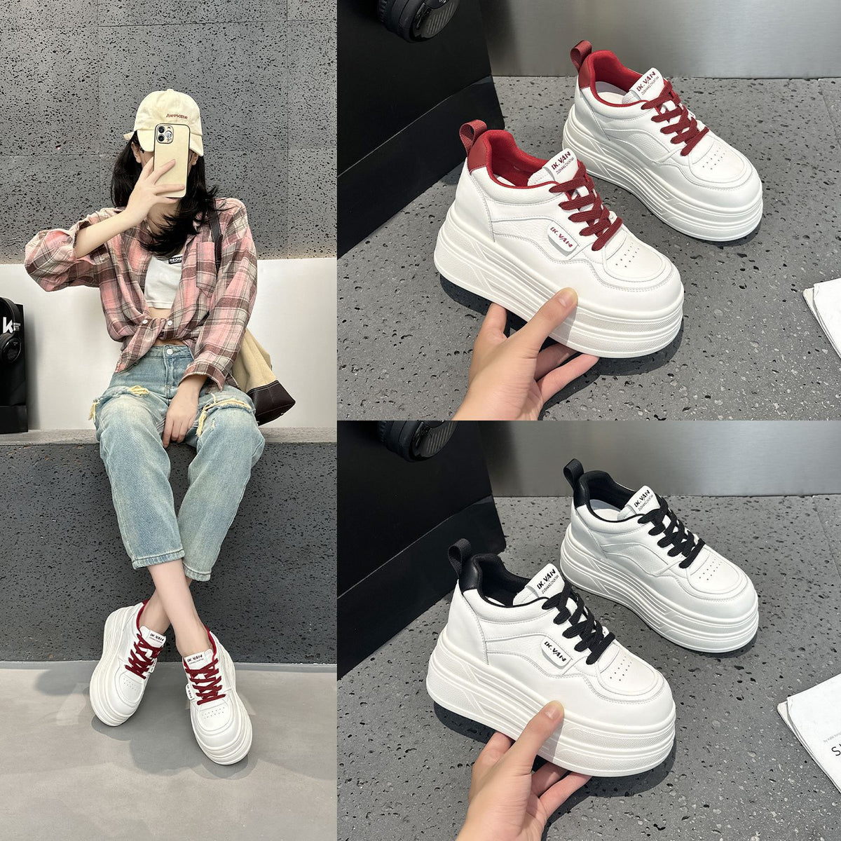Women's Hidden White Super Popular Dress Small Women's Casual Shoes