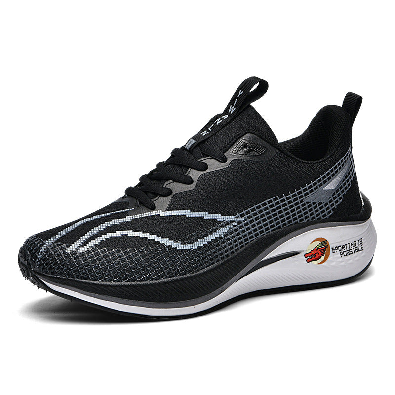 Men's Running Carbon Plate Shock Absorption Flying Sneakers