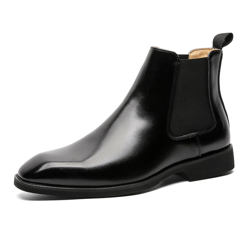 Men's Autumn British Style Retro Handmade Pointed Boots
