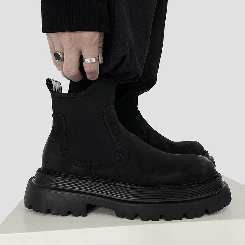 Men's Veet Cotton Martin High Street Dark Boots