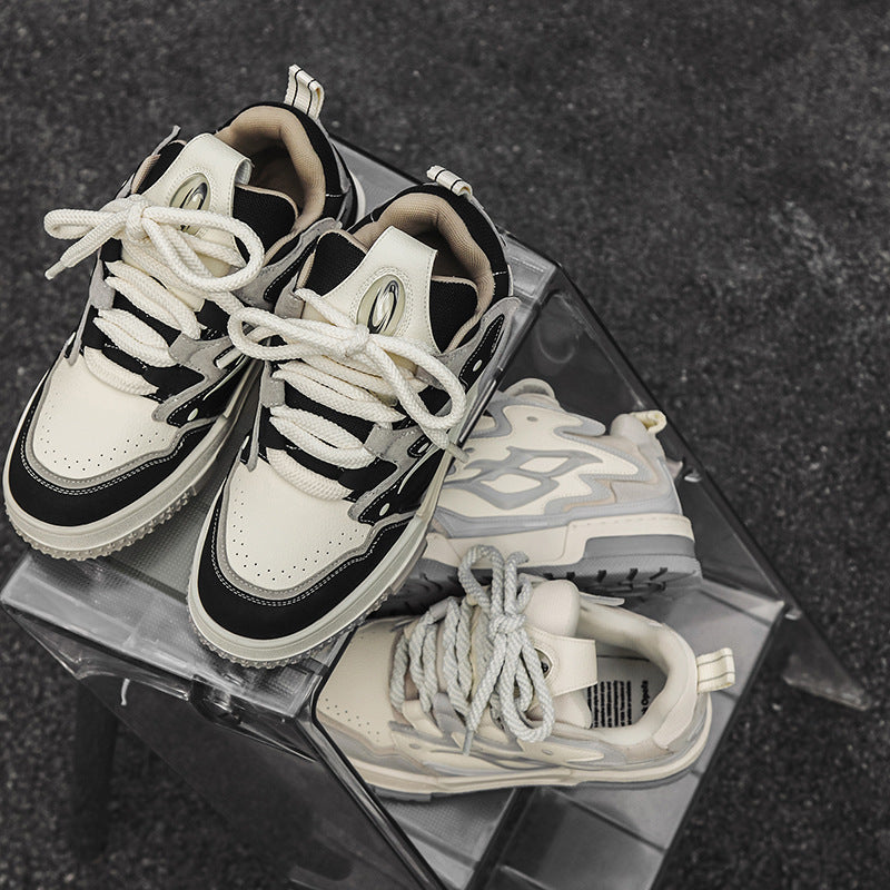 Men's Design High Street Platform Hight Increasing Sneakers