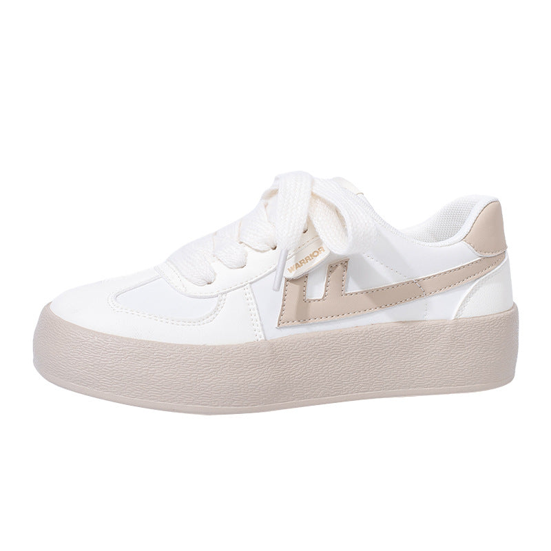 Women's & Men's Warrior Lightweight Retro Moral Training Round Platform Women's Casual Shoes