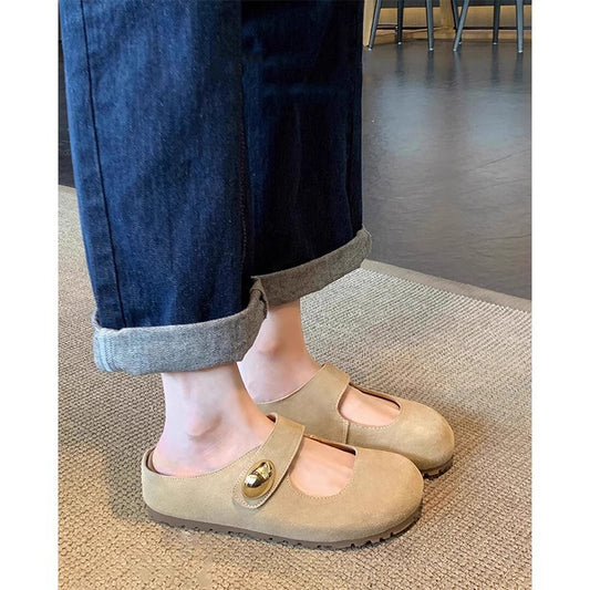 Women's Insole Toe Cap Summer Thick Bottom Slippers