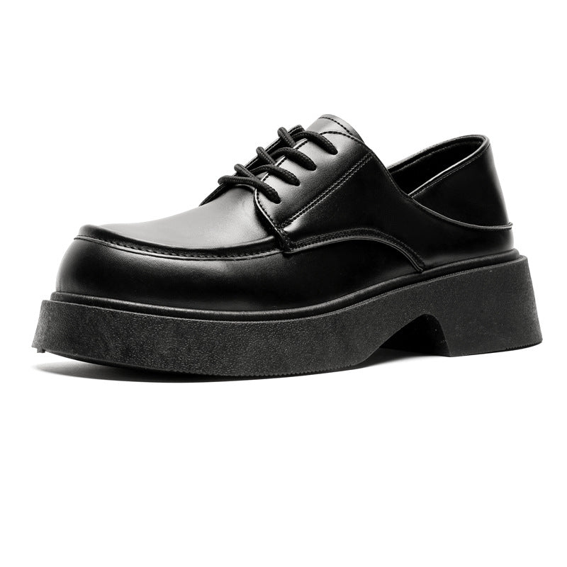 Men's Trend Good-looking Style British Low Top Leather Shoes