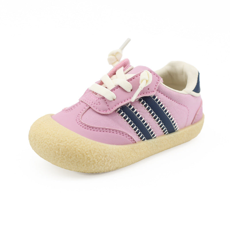 Children's Classy Autumn Lightweight Breathable Entrance Canvas Shoes