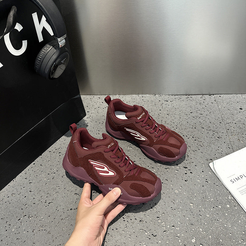 Women's Thick-soled Fashionable Sports Dad Breathable Skinny Cortez Women's Casual Shoes
