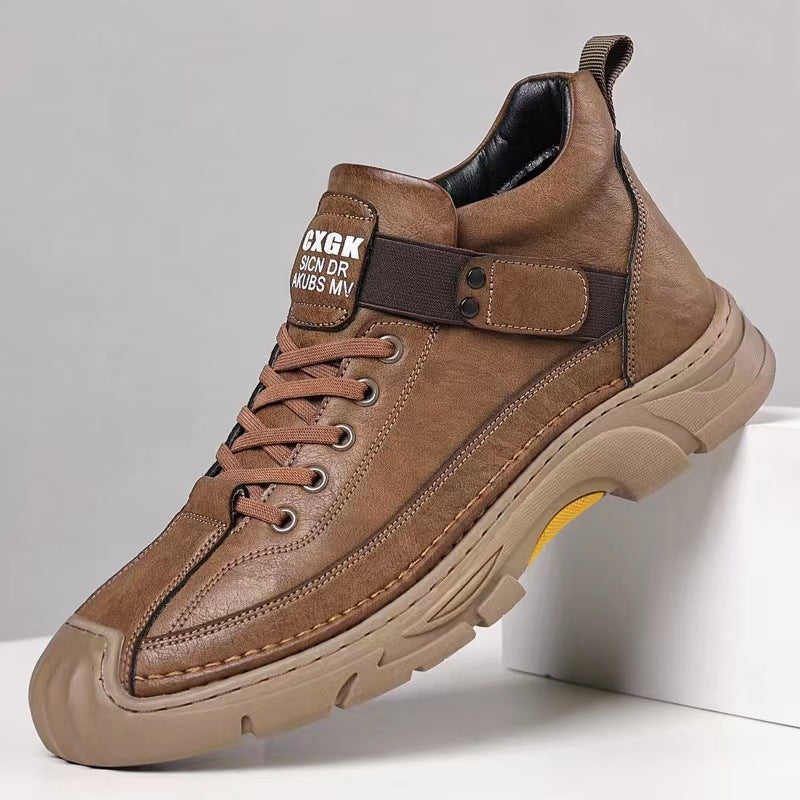 Men's Cotton Winter Fleece-lined Thickened Real Trend Men's Shoes
