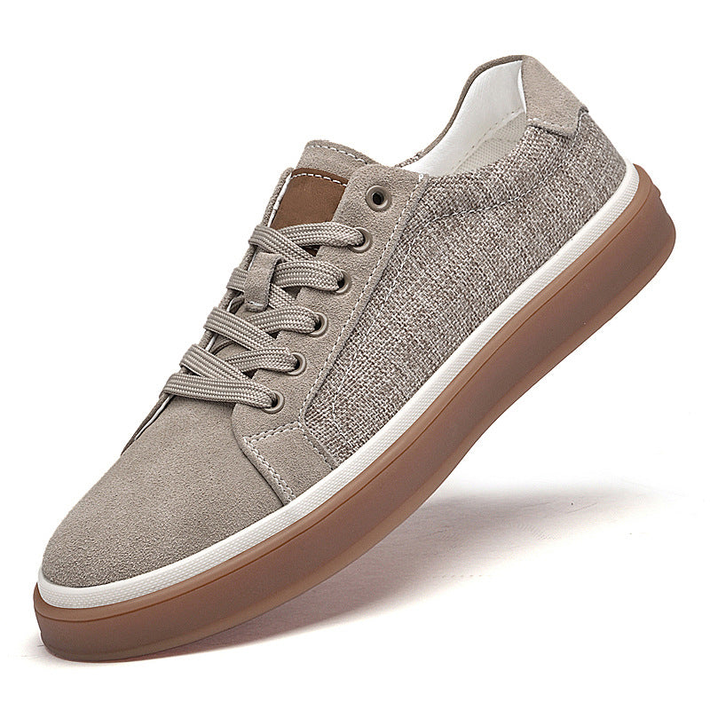 Men's Sports Skate Color Matching German Training Flat Pumps Men's Shoes