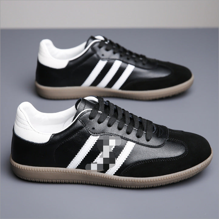 Men's Summer Plus Size Soft Bottom Skateboard Minority White Retro Canvas Shoes