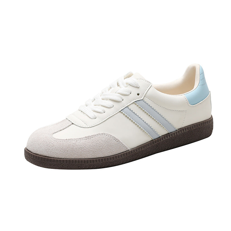 Retro Easy Matching Color Flat German Women's Sports Shoes