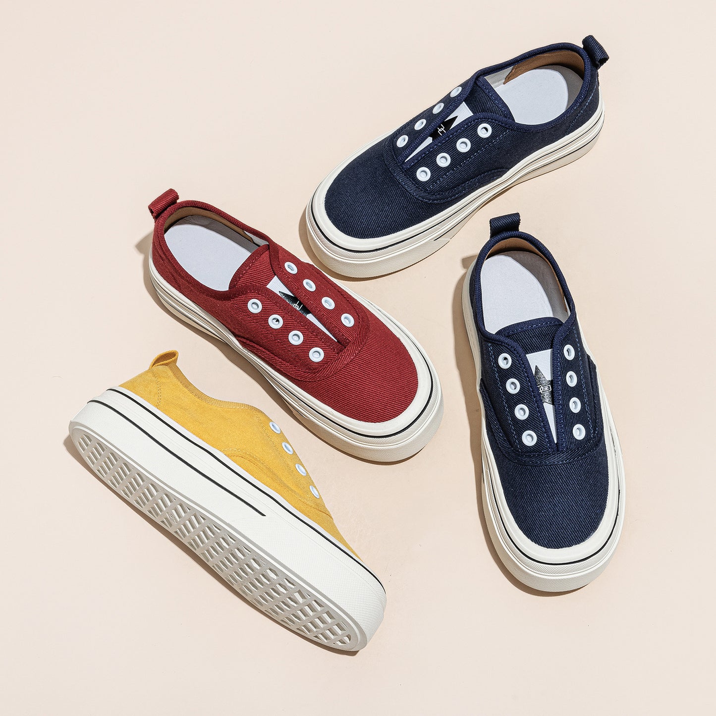 Women's Summer Flat Comfortable Sports Skate Canvas Shoes