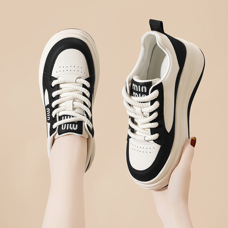Women's Platform Height Increasing Leisure Sports Versatile Women's Casual Shoes