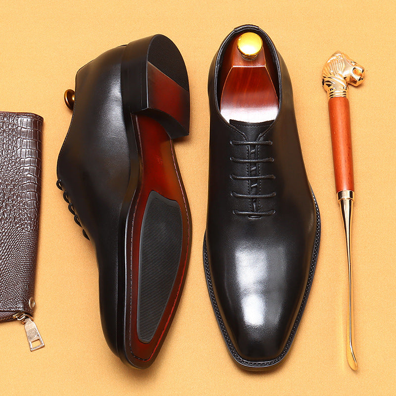 Men's Genuine England Style Business Formal Wear Leather Shoes