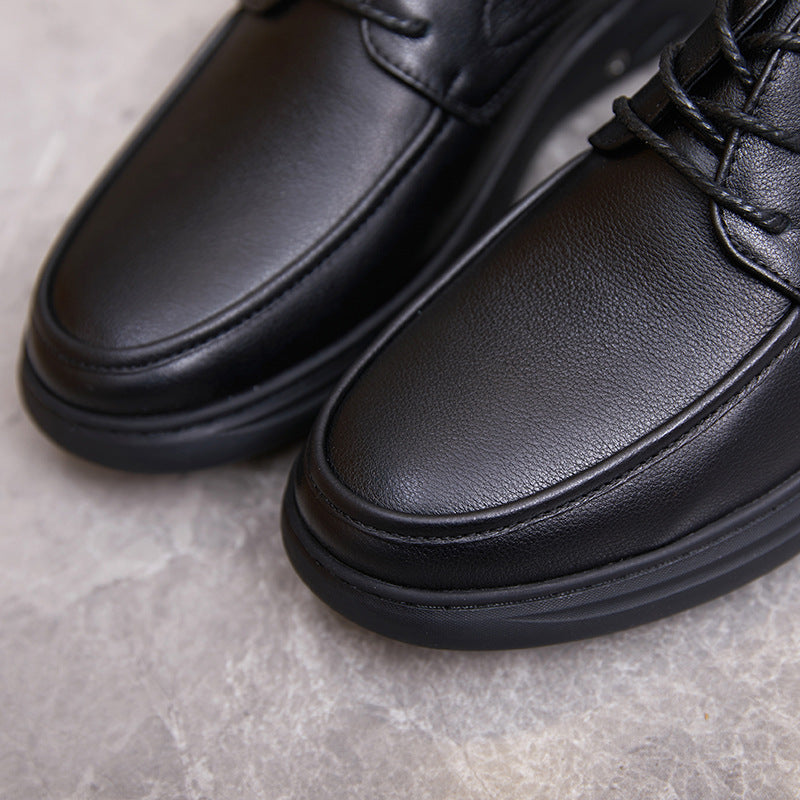 Men's Low Price With Slip-on Autumn Comfortable Leather Shoes