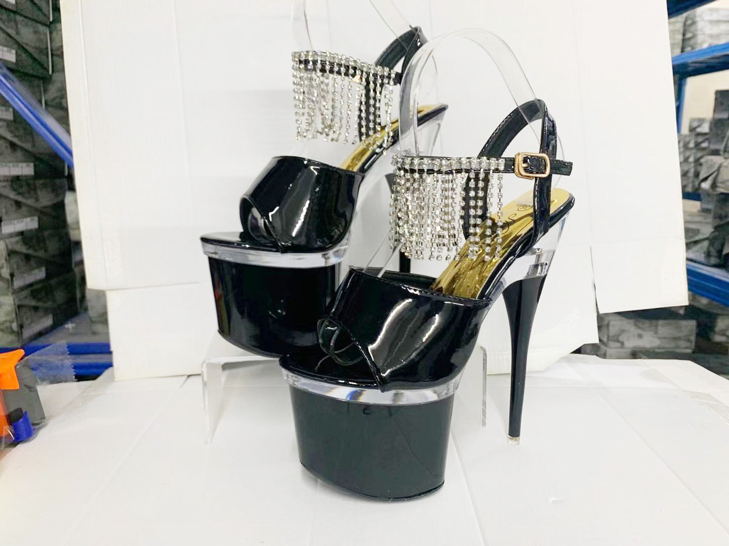 Women's High Platform Nightclub Super Catwalk Pole Sandals