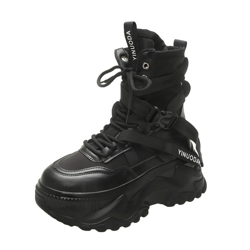 Women's Roman Style Spring Korean Platform Height Casual Shoes