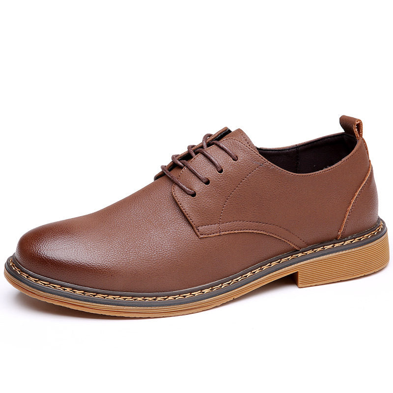 Men's Formal Korean Beef Tendon Trendy Business Men's Casual Leather Shoes