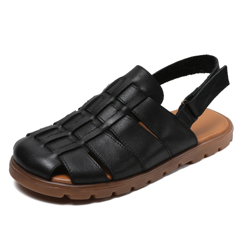 Women's Closed Toe Roman Summer Retro Mori Sandals