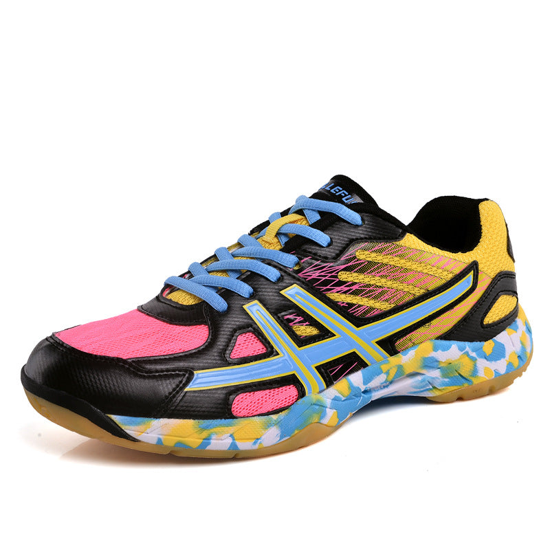 Mesh Surface Rubber Bottom Lining Outdoor Sneakers