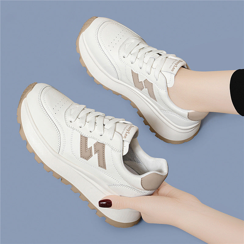 Women's Thick-soled Spring Fashion Soft Bottom Simple Sneakers