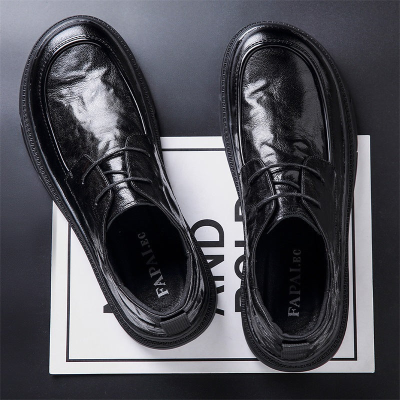 Men's Business High-grade Genuine Formal Commuter British Leather Shoes
