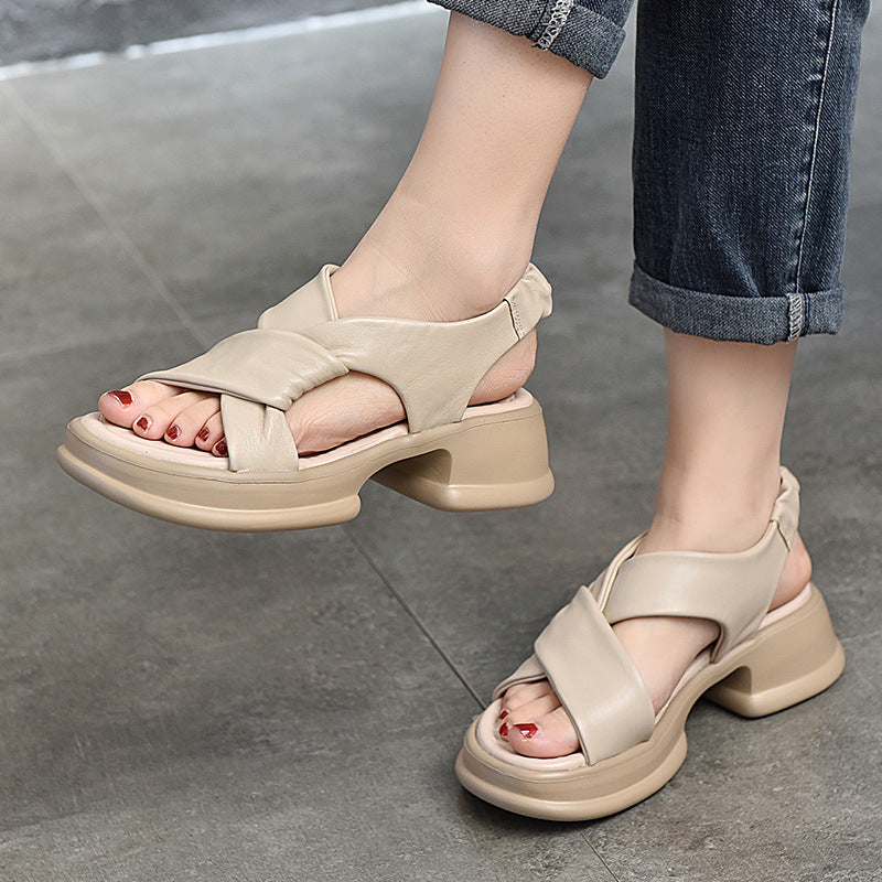 Women's Activity Price Genuine Platform Open Toe Sandals
