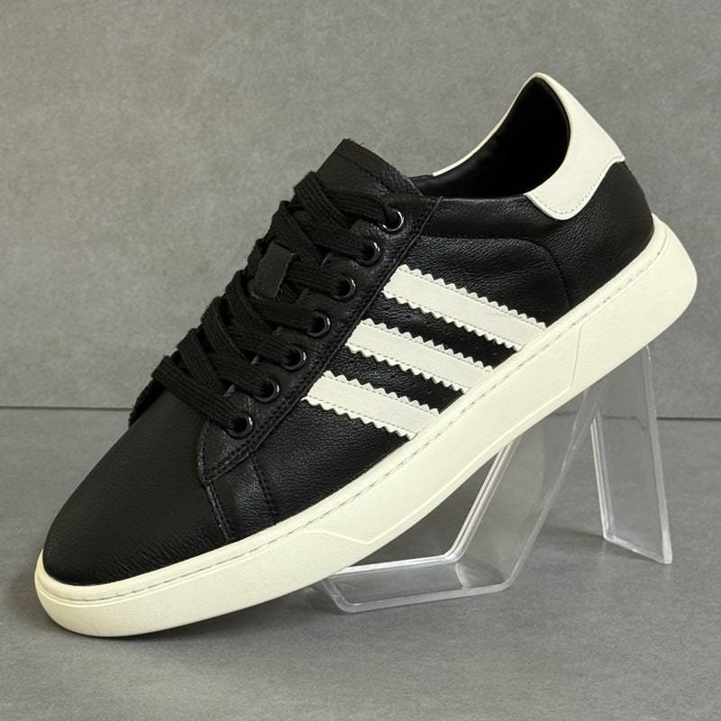 Men's Summer White Thin Breathable Flat German Sneakers
