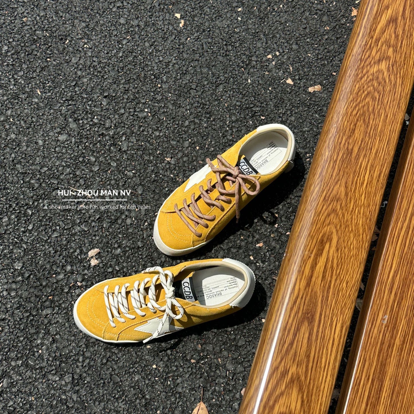 Women's Toe Lace Up Increased Star Little Sneakers