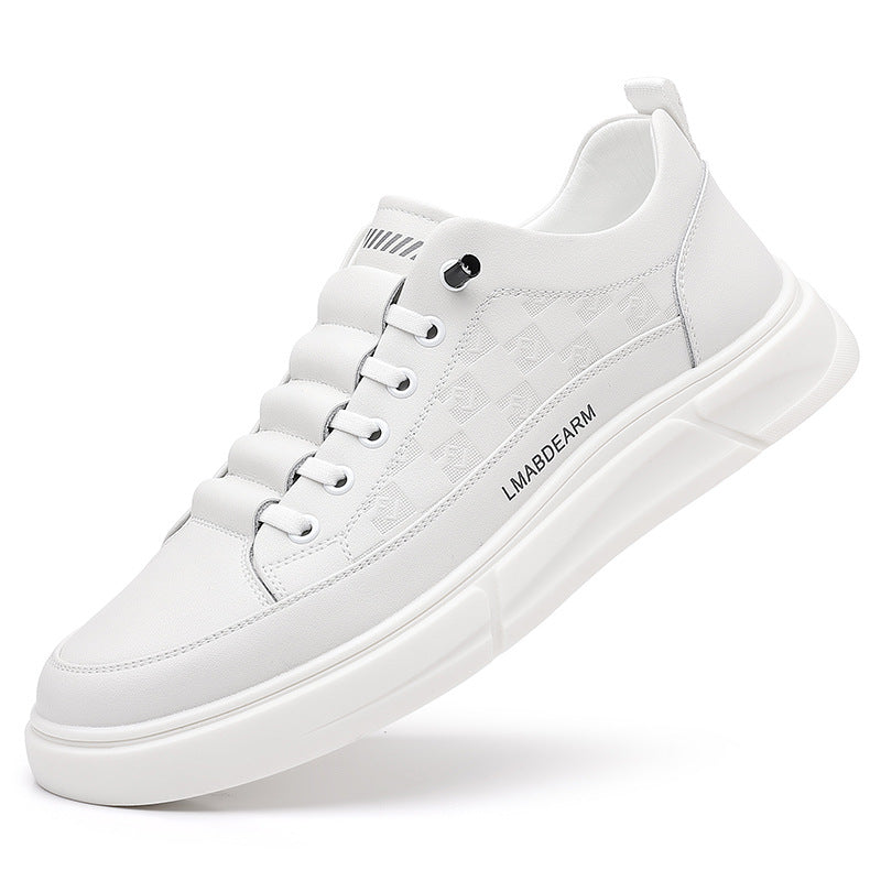 Men's Summer White Breathable Sports Versatile Fashionable Sneakers