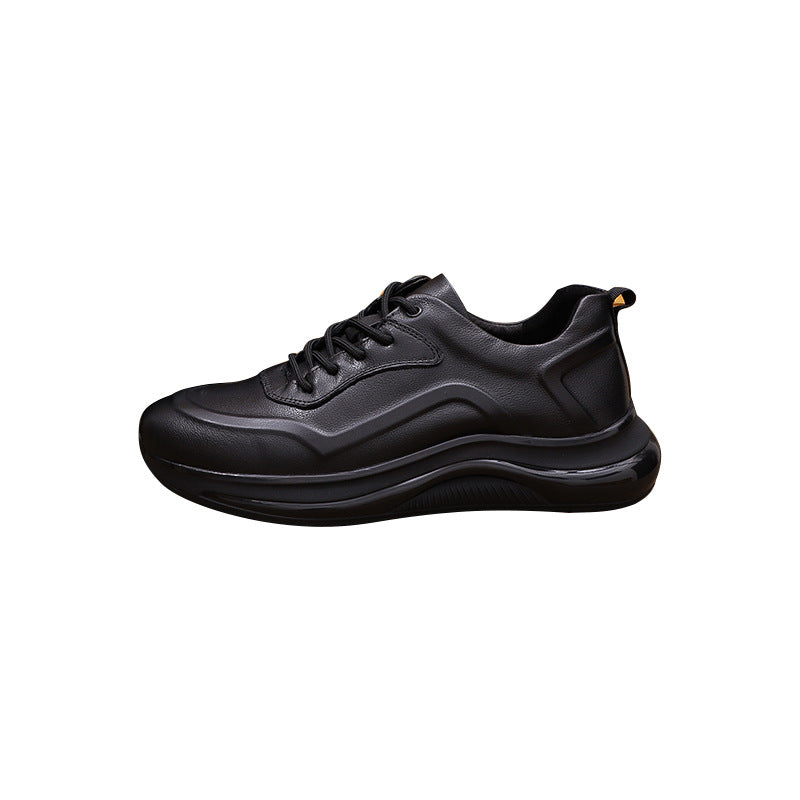 Men's Autumn Full Cowhide Breathable Outdoor First Casual Shoes
