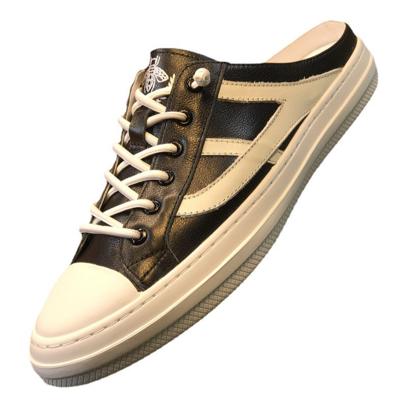 Men's Bee Genuine White For Board Fashion Sandals