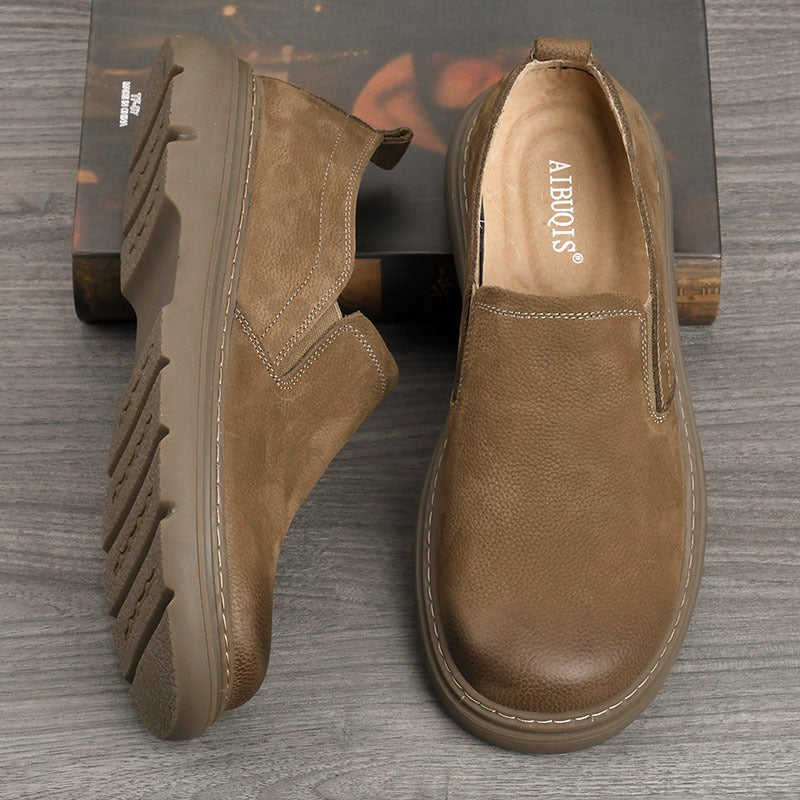 Men's Breathable Matte Slip-on Applicable Ventilation Daily Men's Shoes