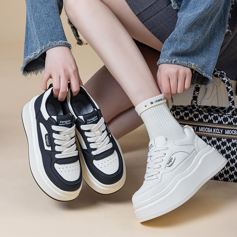 Women's Muffin Spring Versatile Sports White Plus Women's Casual Shoes