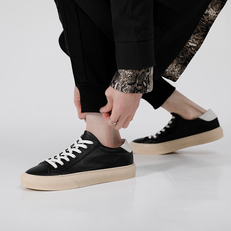 Men's Genuine Made Korean Trendy Spring Breathable Flat Sneakers